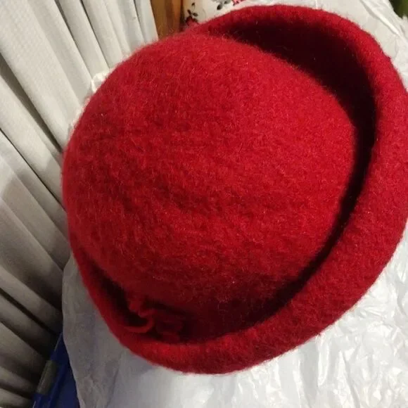 Boiled wool hat